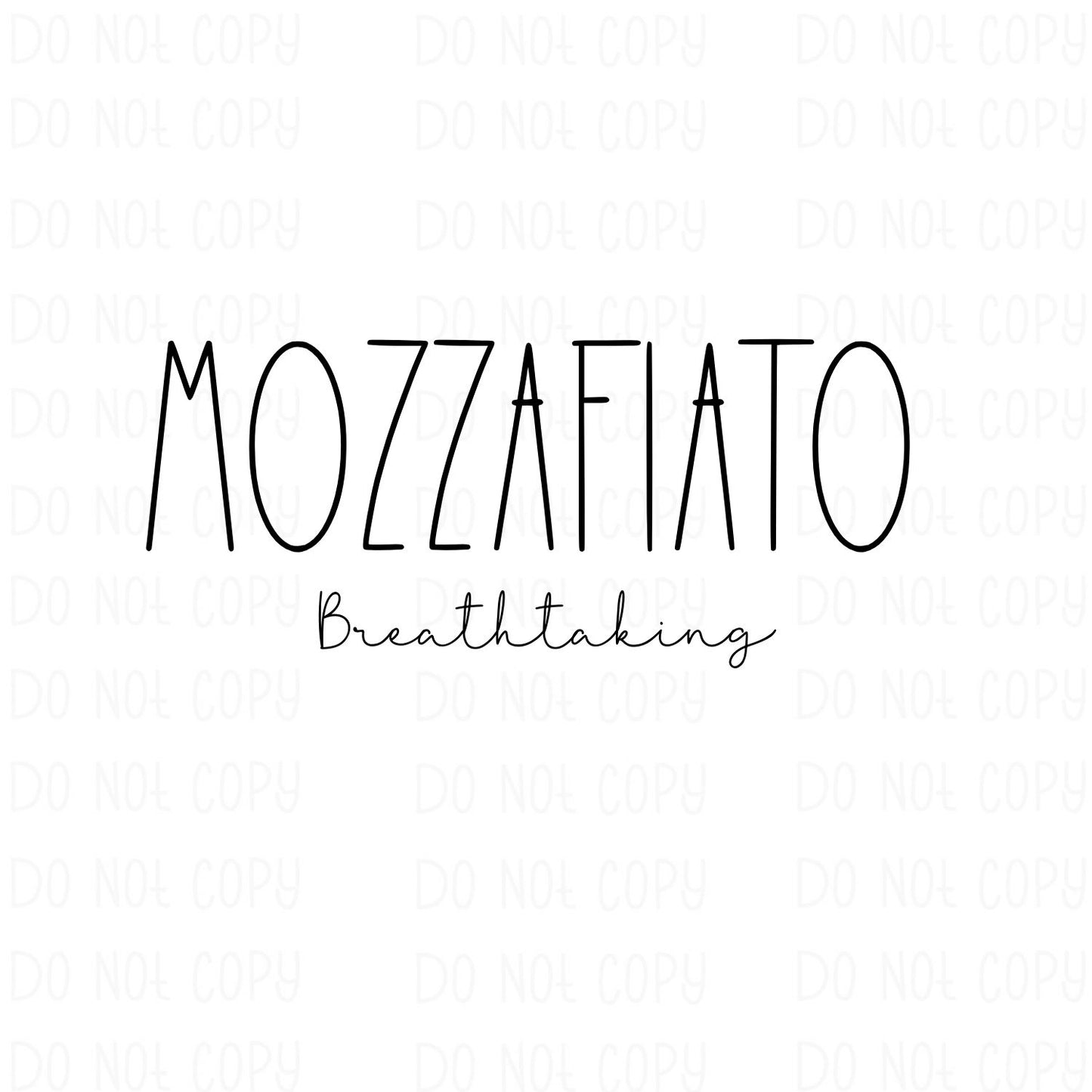 Mozzafiato (Breathtaking in Italian)