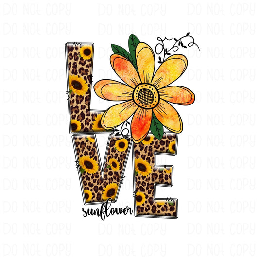 Sunflower and Leopard LOVE